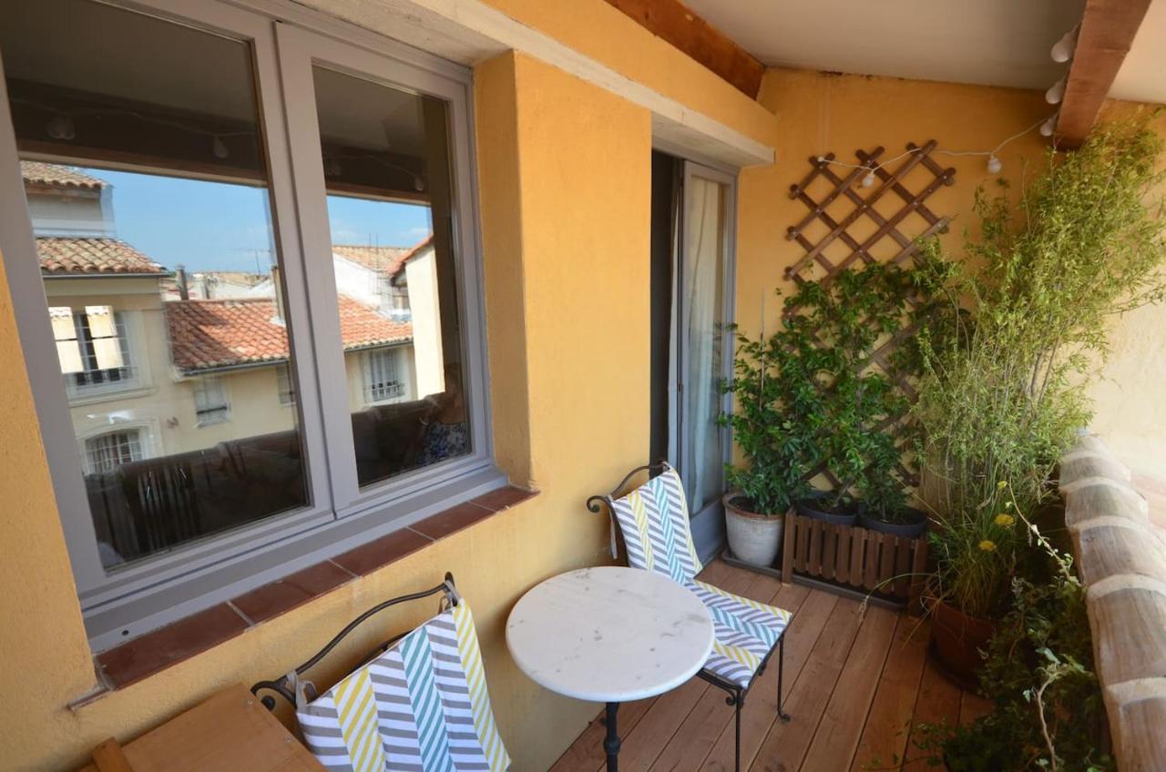 Le Dix Duplex Historical Center Balcony With View And Air Conditioning Aix-en-Provence Eksteriør billede